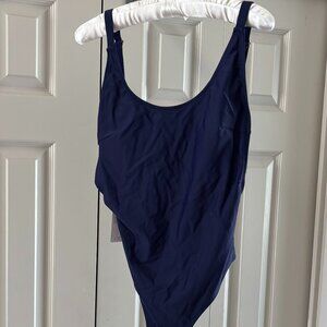 NWT Prettygarden Navy Blue One Piece Swimsuit – Adjustable Straps, Classic Fit